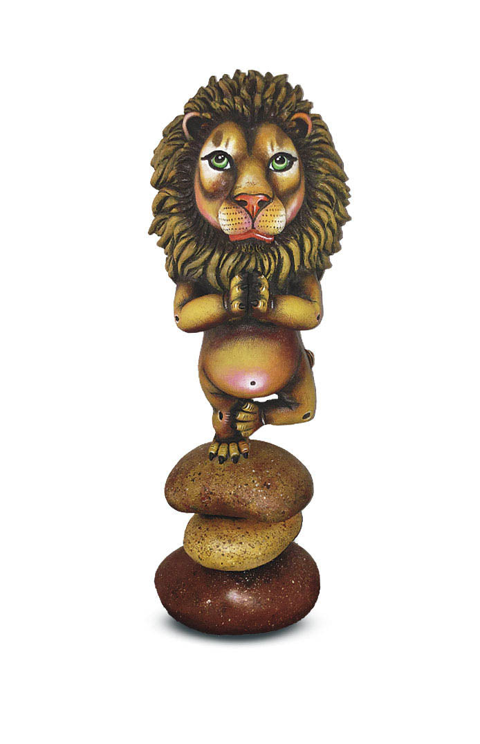 Meditating Lion -Large