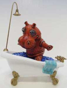 Tipping Hippo Bathtub Mini
