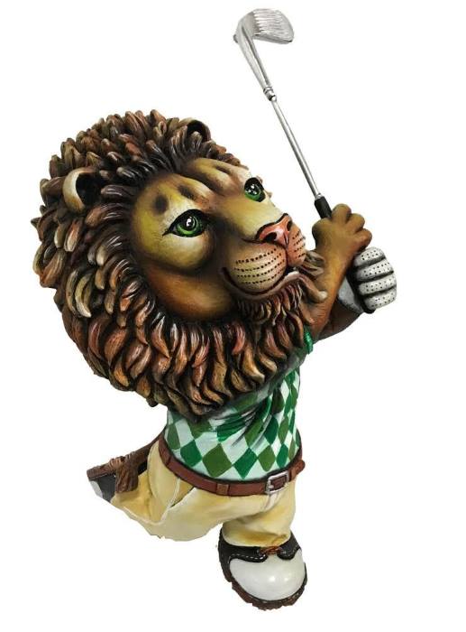 Lion Golfing